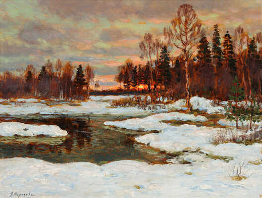 Морозов Александр Иванович. Ранняя весна 